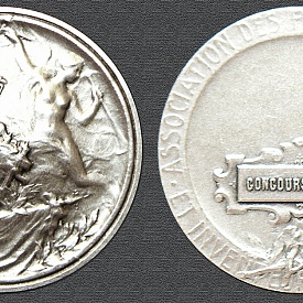 Серебряная медаль выставки "CONCOURS LEPIN"